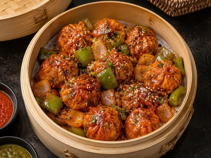 Chicken Tandoori Momos - Large